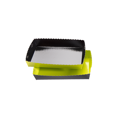 Dessert tray 190x120x35mm green-black